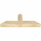 Ekena Millwork Portland Rough Sawn Timber Gable Bracket, Douglas Fir, 36"W x 13"H x 4"D x 4"F, 9/12 Pitch GBW036X13X0404POR00RDF - alternate 2